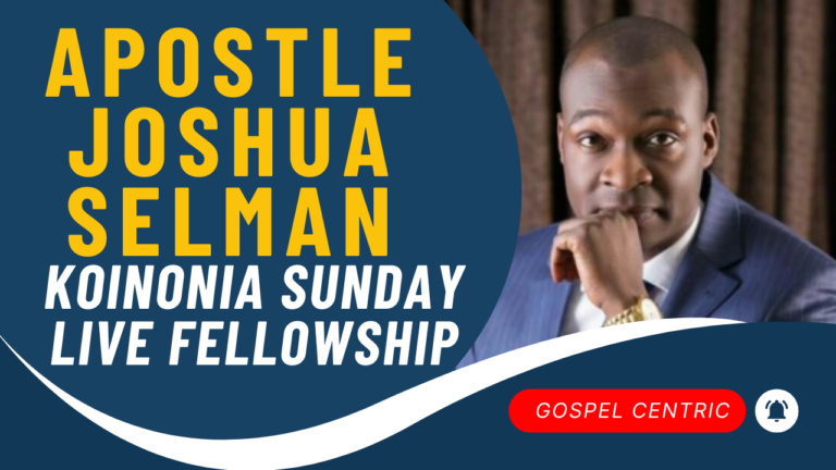Apostle Joshua Selman - Koinonia Sunday Live 15 December 2024