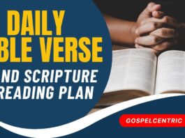 Friday 9th May 2025 Bible Verse of the Day