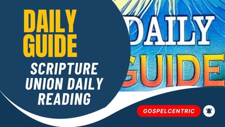 Daily Guide 23rd January 2026 | Scripture Union Devotional