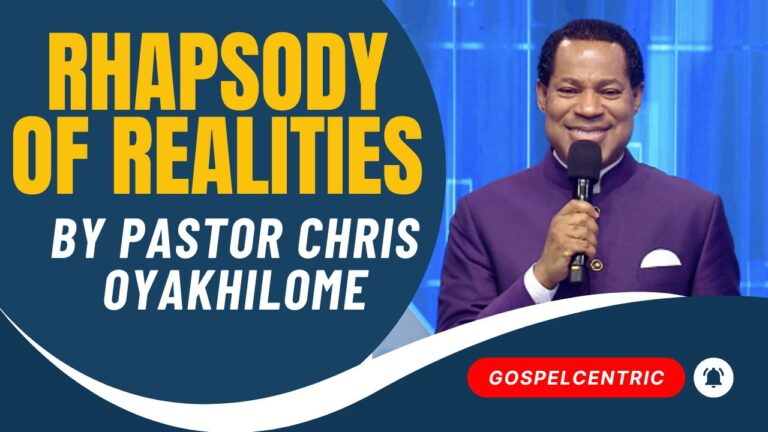 Rhapsody of Realities — 27 December 2024 Devotional