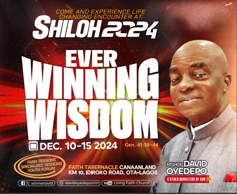 Winner's Chapel Sunday Service - 15TH December 2024 (Shiloh Live)