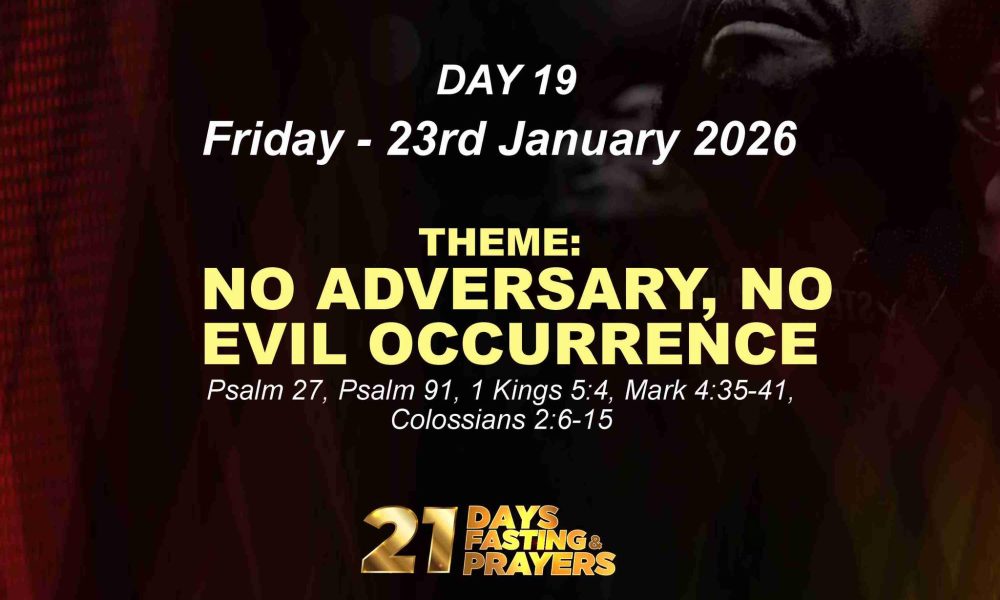 NSPPD Fasting And Prayers 23rd January 2026 | Day 19 Prayers