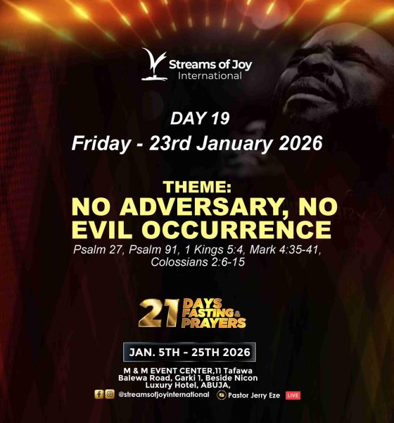 NSPPD Fasting And Prayers 23rd January 2026 | Day 19 Prayers
